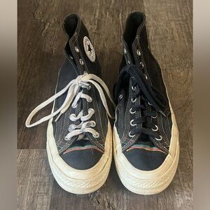 Converse Chuck 70 High Top Layers Black/Multi-Color Mens